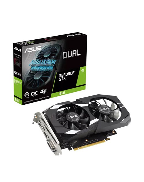  Asus Dual Geforce GTX 1650 4GB GDDR6X OC Graphics Card